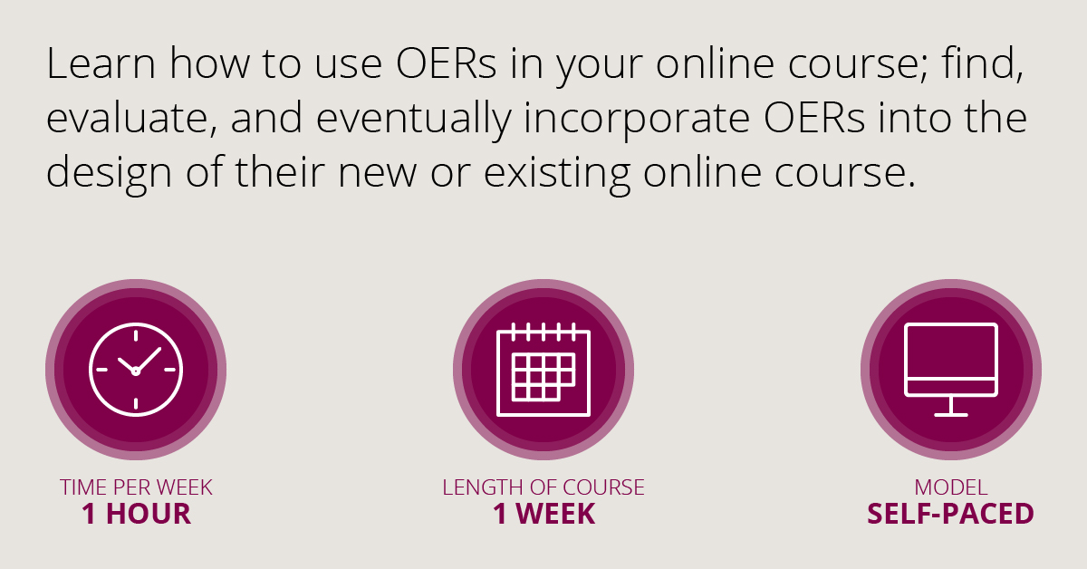 Introduction to OERs